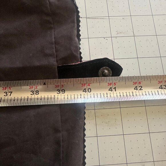 Rare Vintage Zilli Luxury Garment Bag for Travel Black and Red - Picture 10 of 11